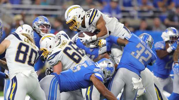 Austin Ekeler Detroit Lions Tavon Wilson